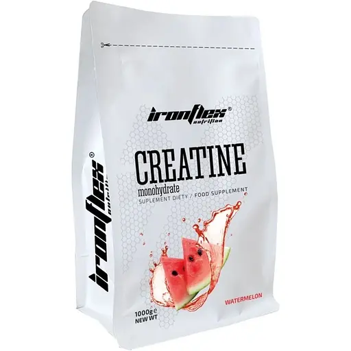 Креатин моногідрат IronFlex Creatine Monohydrate, 1 кг - Кавун