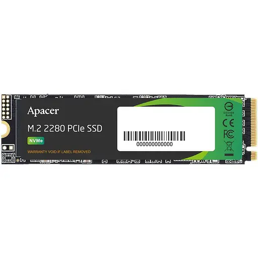 SSD накопитель Apacer AS2280P4X 256GB (AP256GAS2280P4X-1) [135573]