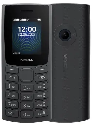 Мобільний телефон Nokia 110 DS 2023 Charcoal - фото 1