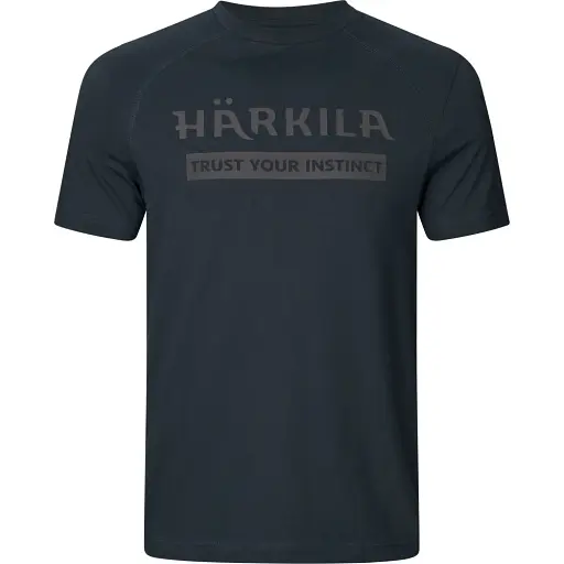 Футболка Harkila logo S/S t-shirt 3XL Dark navy