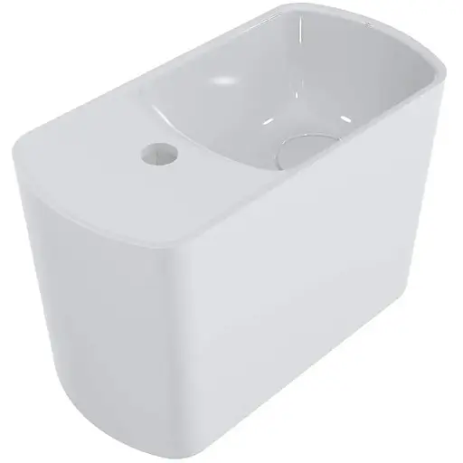 Умивальник Miraggio Helix R глянсовий 0001549, Білий - фото 1