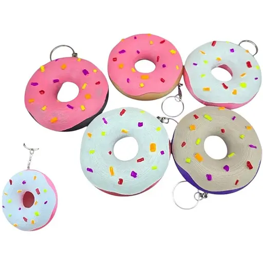 3D Іграшка Пончик, 8 см, брелок