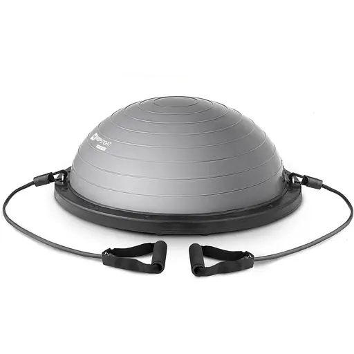 Балансировочная полусфера Hop-Sport HS-L058 серая