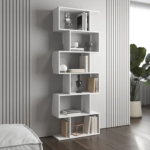 Полка для книг Vays стеллаж для дома M-56 Білий