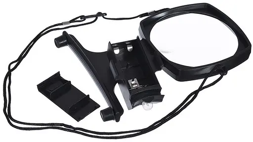 Лупа для вышивания MG11B-3 увеличение 2.5Х подсветка диаметр 100 мм + 5Х – 25 мм - фото 2