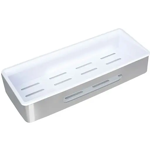 Полочка одинарная Platinum 2202-1-10 Gb, Нержавеющая сталь - фото 1