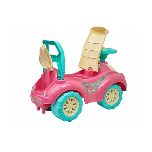 Машинка-каталка толокар для прогулок ТехноК 0823TXK Розовая - фото 3