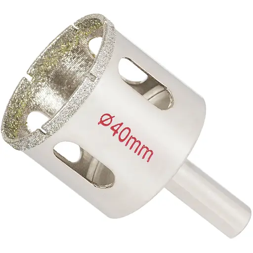 Коронка алмазна Sigma по кераміці і склу Ø40 мм (1541401) - фото 1