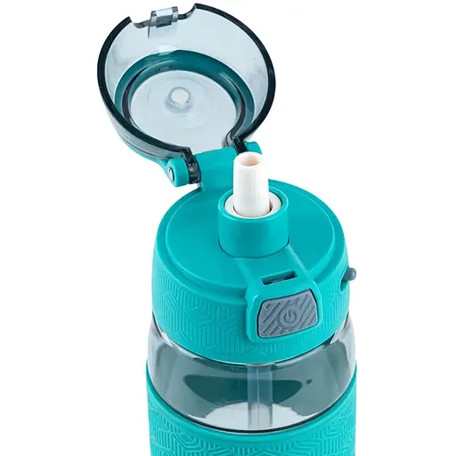 Бутылочка для воды Kite 600 мл серо-зеленая (K24-1201-1) - фото 5