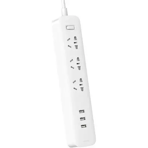 Подовжувач Xiaomi Mi Power Strip (3 розетки + 3 USB-port) 27W NRB4049CN - фото 1