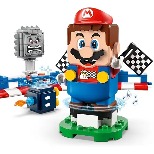 Конструктор LEGO Super Mario Mario Kart Interactive LEGO Mario та Standard Kart 278 деталей (72043) - фото 10