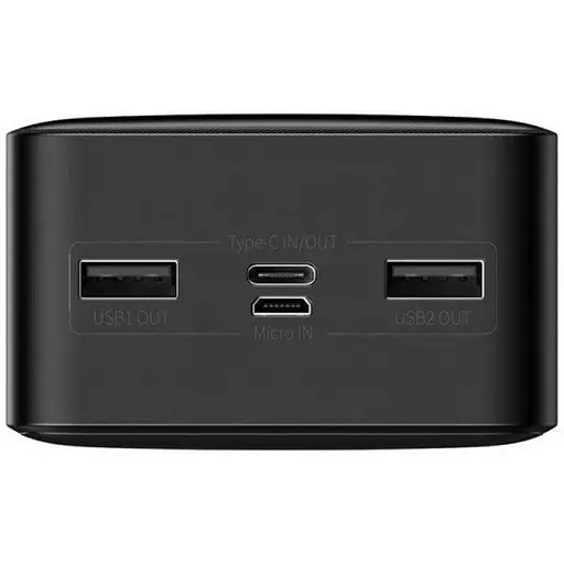 Зовнішній акумулятор (Power Bank) Baseus Bipow Digital Display Powerbank 15W 30000 mAh Black (PPDML-K01) - фото 3