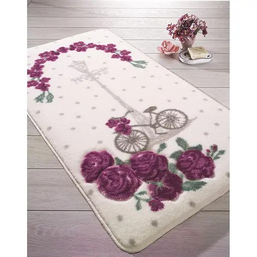 Килимок для ванної Confetti Vintage Bike Mor 55 x 57