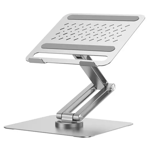 Підставка для ноутбуку WIWU ZM-S801 Rotative Foldable Laptop Stand Silver - фото 3