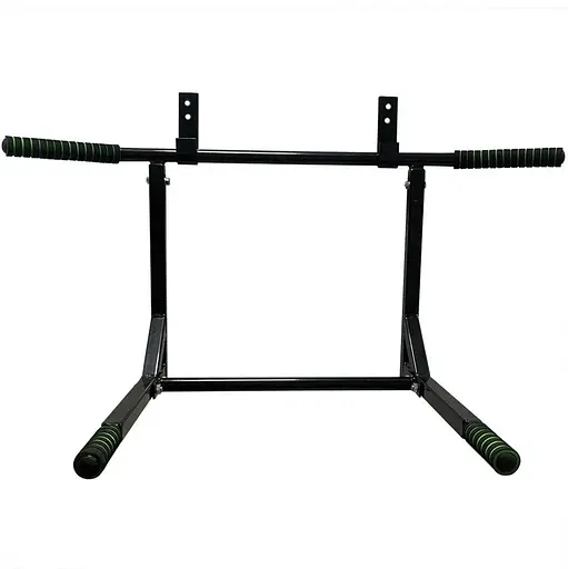 Турнік-бруси настінний "Iron" NE-TR-2B 2 в 1 з м'якими ручками чорний - фото 4