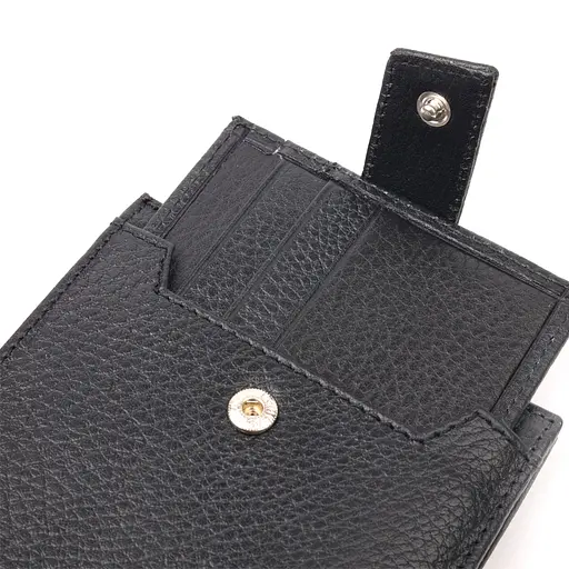 Мужской кожаный кошелек KARYA 12.5х10х1 см acs0023949 - фото 3