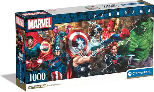 Пазл Marvel The Avengers Супергерої Марвел Месники - 1000 шт. Clementoni 39877