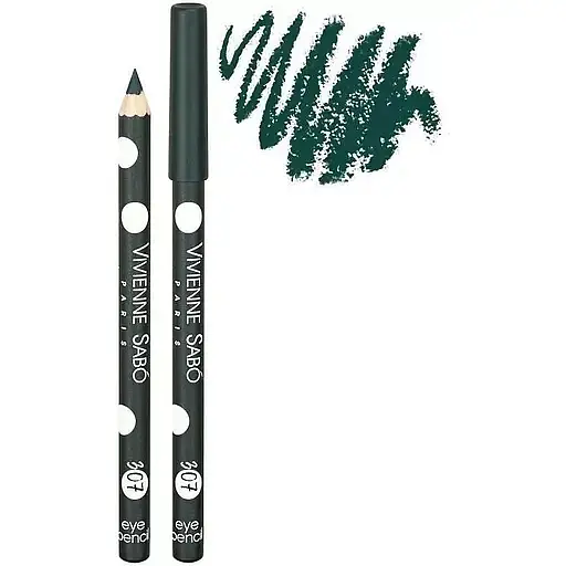 Олівець для очей Vivienne Sabo Merci відтінок 307 (Темно-смарагдовий) 1.4 г  - фото 2