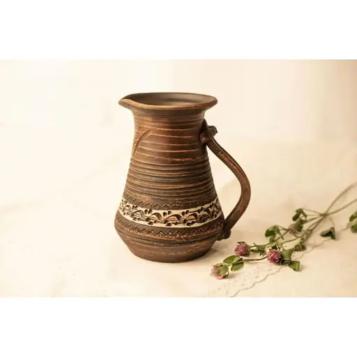 Компотник керамічний (керамічний) 1.5 з орнаментом.