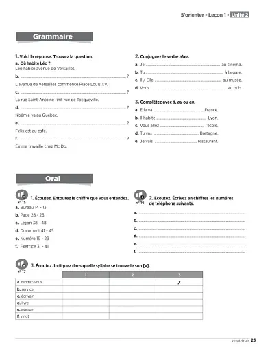 Tendances A1 Cahier d'activites - фото 3