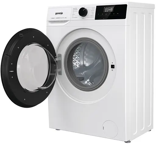 Стиральная машина Gorenje фронтальная 8 кг 1400 A+++ 55 см дисплей пара инвертор белый - фото 5