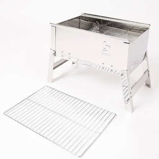 Гриль вугільний Bo-Camp Compact Delux Silver (8108360) - фото 4