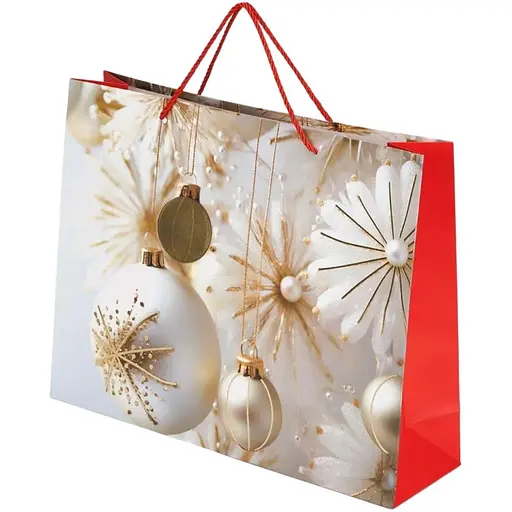 Пакет подарунковий новорічний DW0510X139 Різнокольоровий (NY) - фото 1