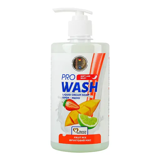 Жидкое крем-мыло Pro Wash фруктовый микс 470 г - фото 2