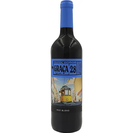 Вино Vinihold Graca 28, червоне, напівсухе, 14,5%, 0,75 л (АLR14881)