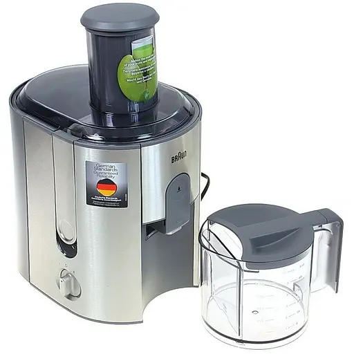 Соковитискач центробіжний BRAUN Multiquick Identity Collection J700 Silver UA - фото 3