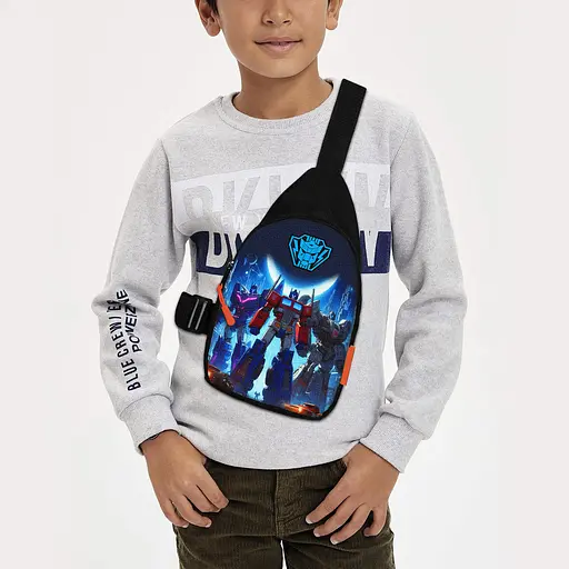 Сумка через плечо детская Трансформеры 29х17 см сумка слинг для мальчика (02224)