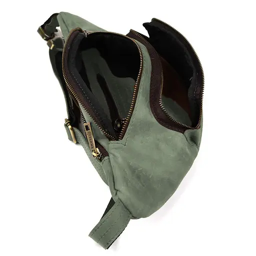 Бананка кожаная TARWA 14х36х8 см 000296031 - фото 2