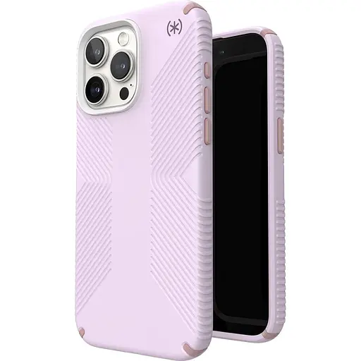 Оригінальний протиударний чохол Speck Presidio2 Grip MagSafe для Iphone 15 Pro Max (6.7") Soft Lilac 150575-3207 - фото 1