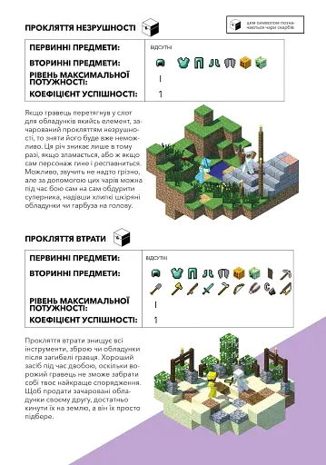 Minecraft. Довідник чарів та зілля - фото 9