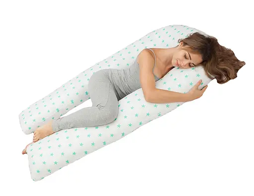 Подушка для вагітних Moontime "Зірки м*ятні" - фото 1