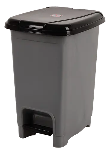 Кошик для сміття Violet House 0156 Metalic з педаллю 8 л (0156 METALIC 8 л)