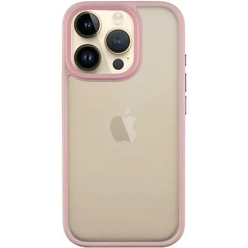 Чохол Epik TPU+PC Metal Buttons для Apple iPhone 16 Pro Max 6.9 Рожевий