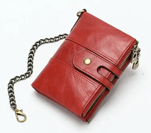 Женский кожаный кошелек Vintage 9х12х4 см acs0015302 - фото 10