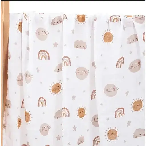 Муслинова дуже якісна пелюшка OldBro Kids Weather Sun 100x120 см - фото 1