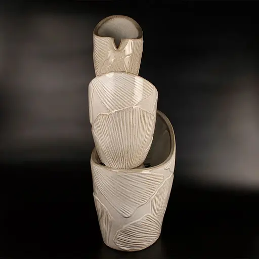 Фонтан Engard декоративний керамічний 71.5 x 41 х 25 см білий - фото 4