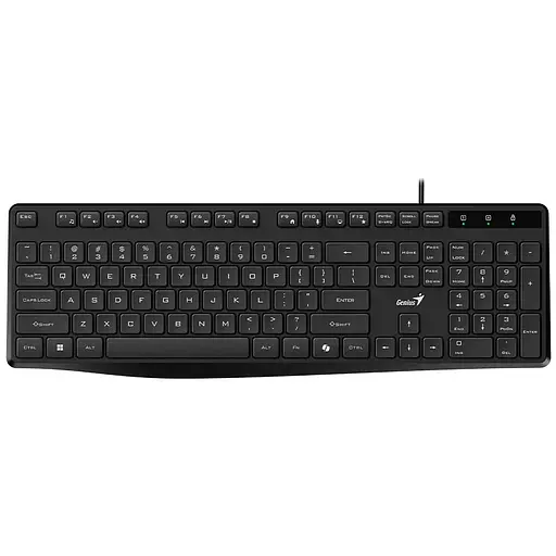 Клавіатура Genius KB-117S USB UA Black (31300017409) - фото 1