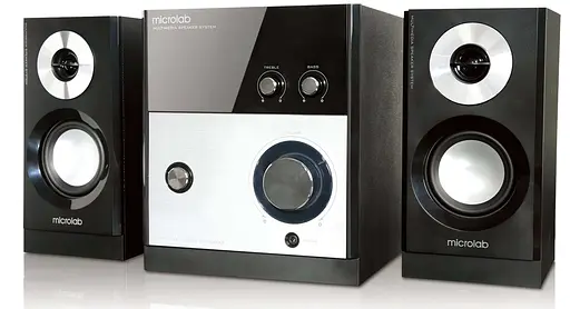 Акустическая система Microlab 2.1 M-880 Black-Silver (M-880) - фото 2