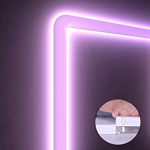 Настінний світильник Lines SAL-013B Bluetooth USB interface with app (6+1 pcs) White - фото 4