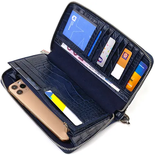 Женский кожаный кошелек Canpellini 21х12х2 см acs0025556 - фото 4