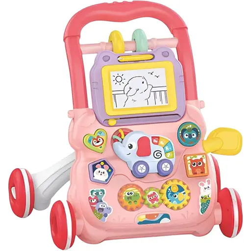 Каталка-ходунки Limo Toy HB 0041Р с игровой панелью