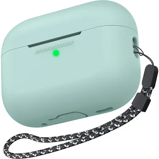 Чехол AhaStyle Colorful Silicone Case для AirPods Pro 2 Gemstone Green (CP-187-2-C-GG) [133836]