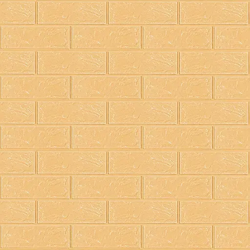 Самоклеящаяся 3D панель в рулоне 19600x700x3мм Бежевый Кирпич (R009-3-20) SW-00001195 - фото 2