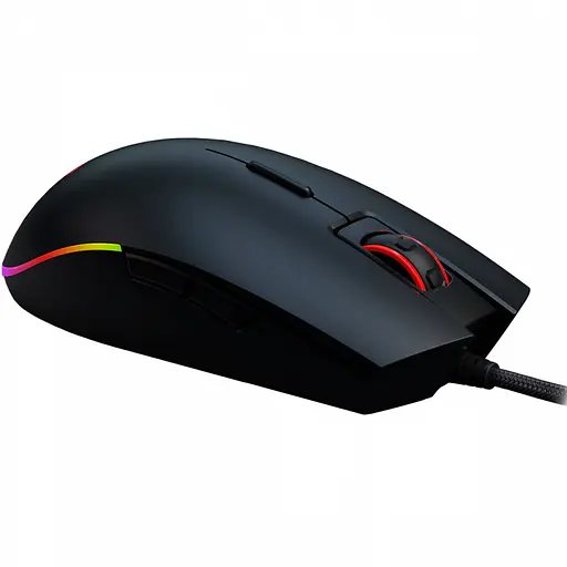 Мышка AOC GM500 игровая, 5000dpi., 8кн., RGB PMW3325 черная - фото 2