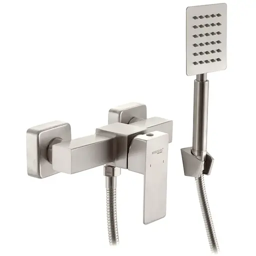 Змішувач для душу Mixxus KUB-003 SS0030 Нержавіюча сталь - фото 1