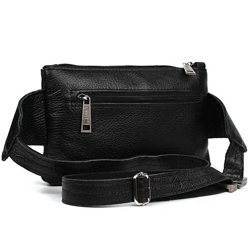 Шкіряна бананка Tarwa 24х15х3 см sum0025656 - фото 4